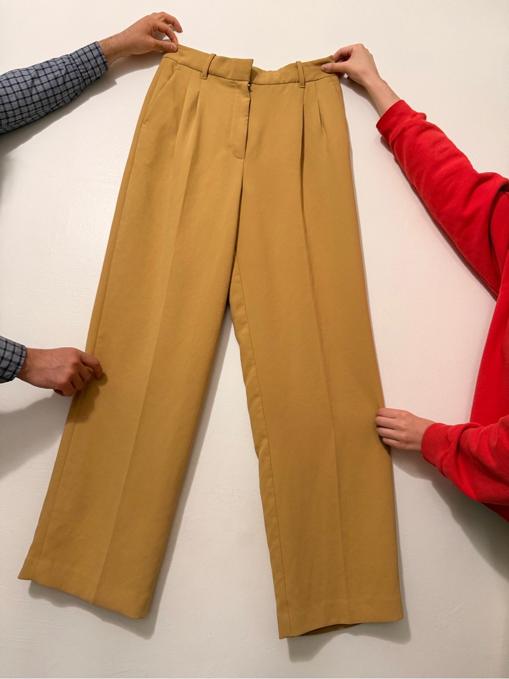 Wilfred Mustard High-Rise Trousers